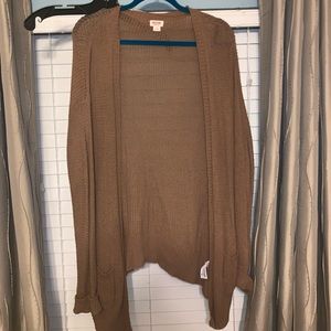 Comfy Brown Cardigan